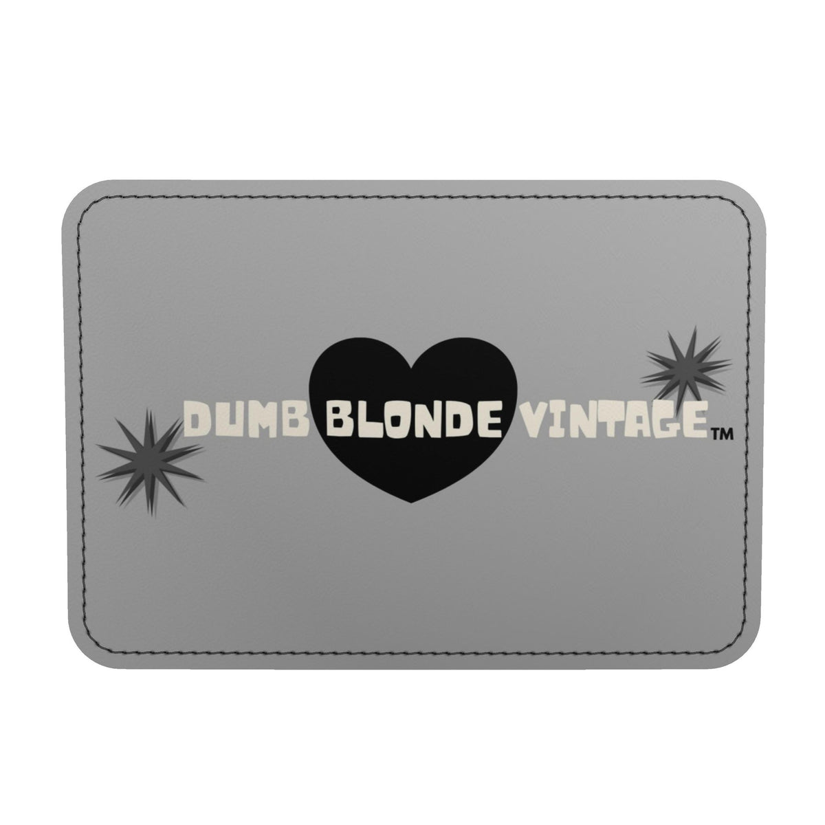 'JESUS🖤dumb blondes' Leather Duffle Handbag- TURN ME AROUND TO SEE ALL SIDES!