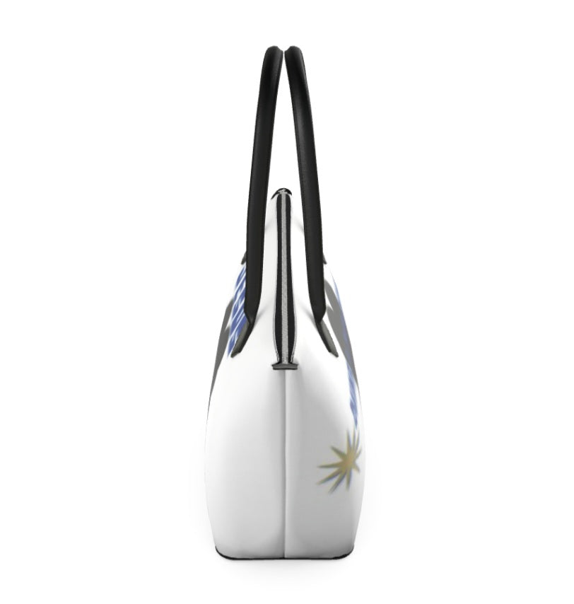 'JESUS 🖤 ISRAEL' Leather Tote Bag 🇮🇱 TURN ME AROUND TO SEE BOTH SIDES!