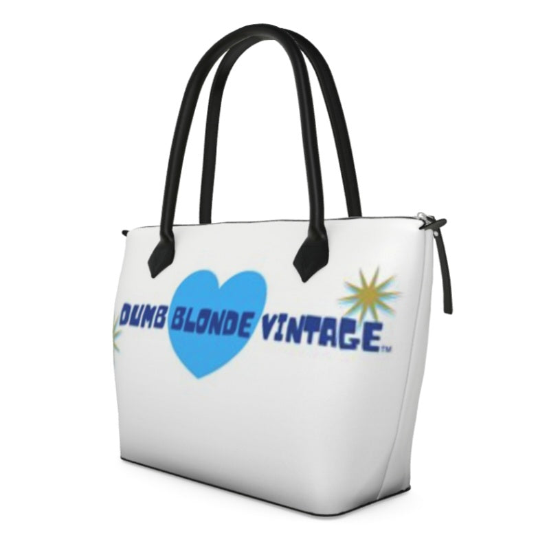 'GOD BLESS ISRAEL' LEATHER TOTE BAG🇮🇱 TURN ME AROUND TO SEE BOTH SIDES!